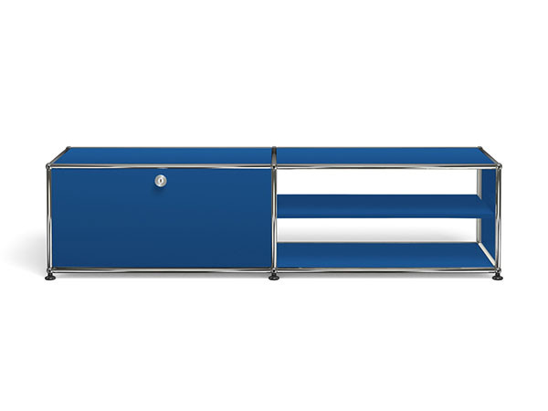 USM Haller  TV Board / USMハラー テレビボード  W / D / H：1523 / 373 / 390mm  ドロップダウンドア × 1、ディバイダーシェルフ × 1