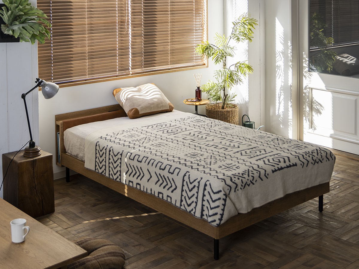 HUNT BED / ハント ベッド 宮付き セミダブル