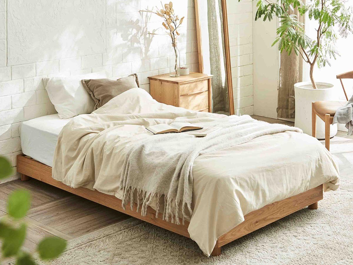 NATARISU BED / ナタリス ベッドフレーム 木脚